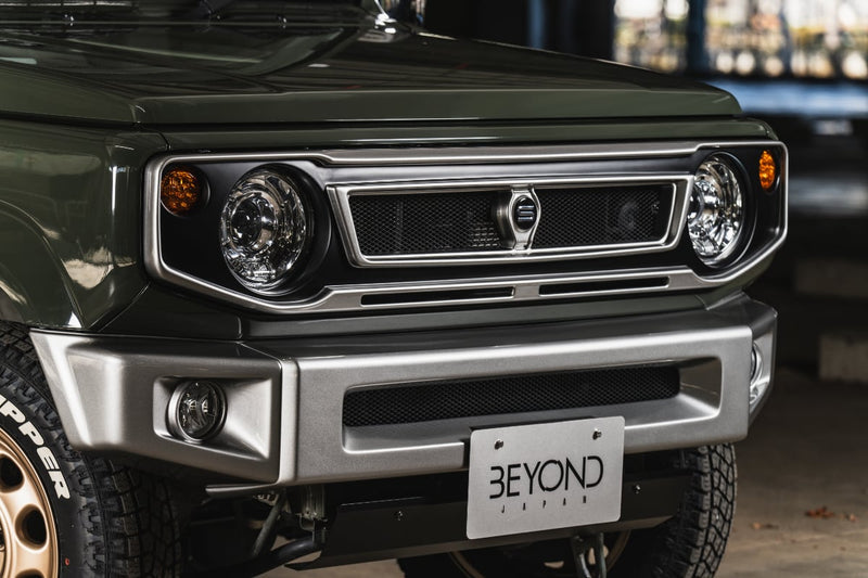 Beyond Japan - Face grill LE27 Compatible with Jimny 64/74 Unpainted