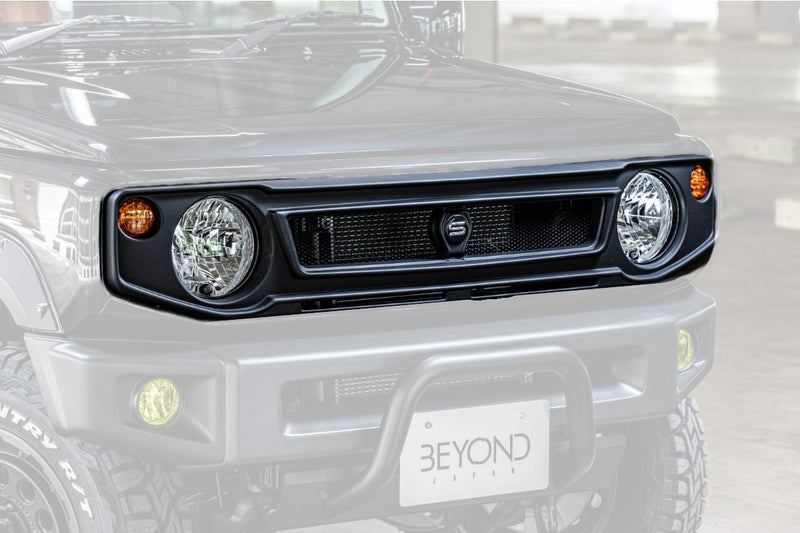 Beyond Japan - Face grill LE27 Compatible with Jimny 64/74 Unpainted