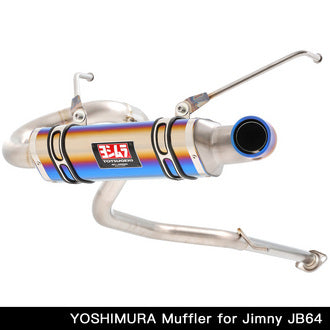 APIO x YOSHIMURA  R-77J TITANIUM CYCLONE for JB64