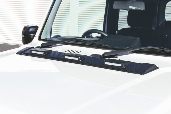 JAOS Bonnet Deflector Carbon Style Jimny JB74 Series