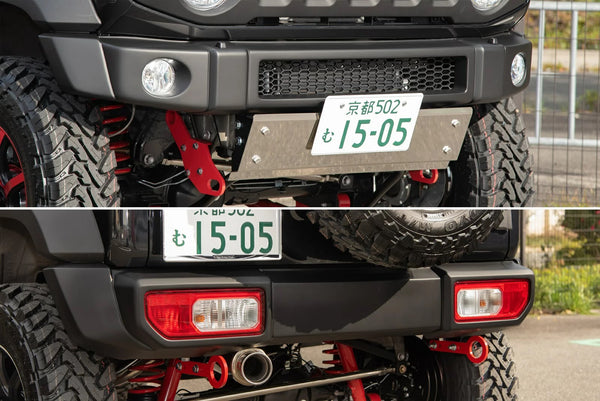 HBF Type S Wide FRP bumper Full Set Kit for JB74W NOT PRINTED