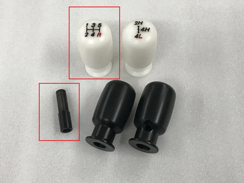 HBF Shift knob and conversion bolt set